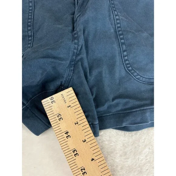 LOT 2 Madewell Size 29 The Perfect Vintage Fatigue Short Desert Green & Blue - Picture 6 of 16